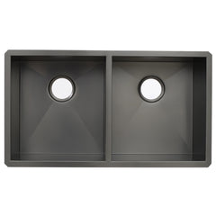 DAKOTA Dakota Plumbing Products DSZ-5050GBK Undermount Kitchen Sink