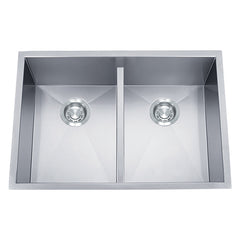 DAKOTA Dakota Plumbing DSZ-5050LD 50/50 Undermount Kitchen Sink