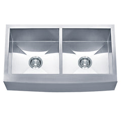 DAKOTA Dakota Plumbing DSZ-A5050 Apron Sink 33 in 50/50 Double Bowl