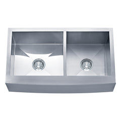 DAKOTA Dakota Plumbing Products DSZ-A6040 Apron Kitchen Sink 60/40