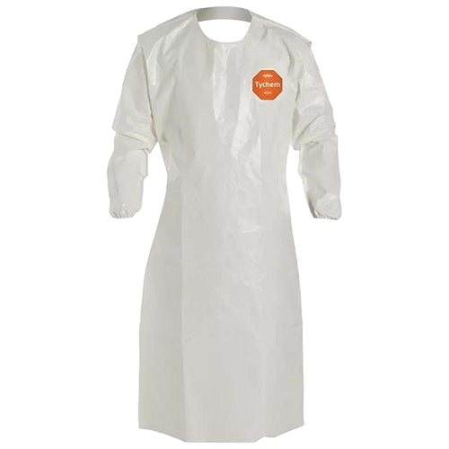 DUPONT Dupont SL278BWH00001200 Extra Long Chemical Resistant Apron 49-3/4 in L x 28-1/2 in W (Universal)