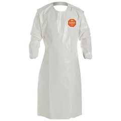 DUPONT Dupont SL278BWH00001200 Extra Long Chemical Resistant Apron 49-3/4 in L x 28-1/2 in W (Universal)