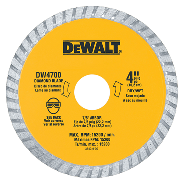 DEWALT DW4700 GRINDING & CUT OFF WHEELS