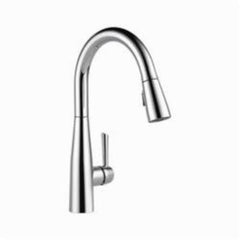 DELTA FAUCET Delta 9113-DST Essa Single Handle Pull-Down Kitchen Faucet