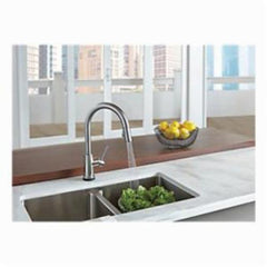 DELTA FAUCET Delta 9159T-AR-DST Trinsic Touch2O Single Handle Pull-Down Kitchen Faucet