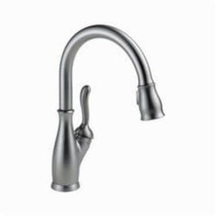 DELTA FAUCET Delta 9178-AR-DST Leland Single Handle Pull-Down Kitchen Faucet with ShieldSpray Technology