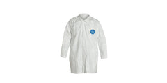 DUPONT Dupont TY210SWHSM003000 Tyvek Lab Coat No Pockets Small 30 per Case
