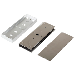 Seco-Larm Seco-Larm E-941S-1K2/UQ Glass Door U-Bracket for 1,200-lb Series Electromagnetic Locks