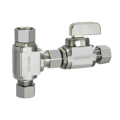 DAHL Dahl Valve E41-2363 Mini-Ball Valve 3/8 OD Fem. Comp x 3/8 OD Comp x 3/8 OD Comp Retrofit Kit