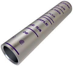 ILSCO CTL-4/0 Surecrimp Copper Compression Sleeve, Long Barrel, Size 4/0