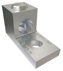 ILSCO TA-0 Aluminum Mechanical Lug, Conductor Range 1/0-14, 1 Port, 1 Hole, 1/4in Bolt Size, UL, CSA