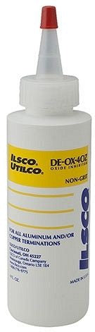 ILSCO Ilsco DE-OX-4OZ Oxide Inhibitor, Petroleum Base, 4 Oz Bottle