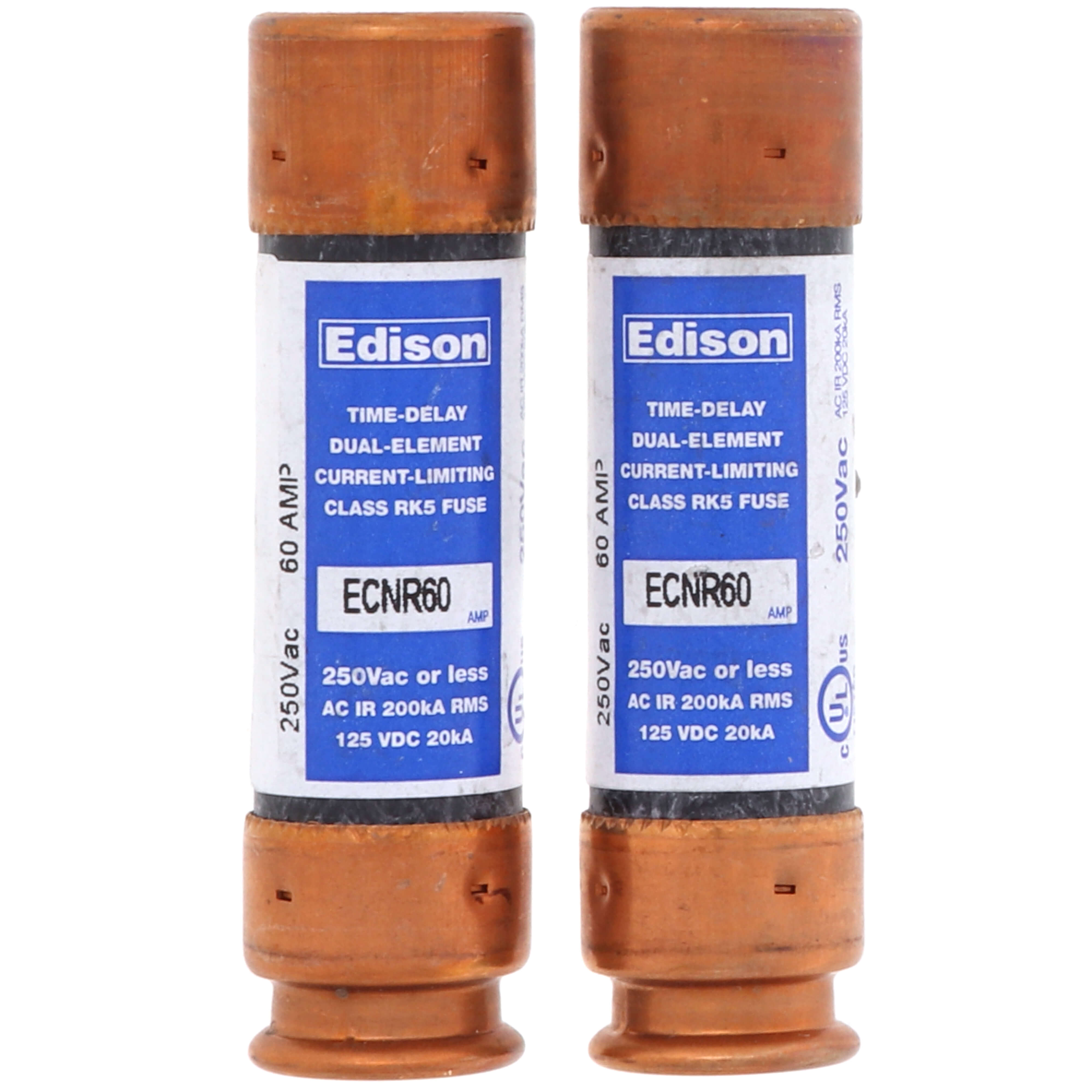 DIVERSITECH Diversitech ED-CR60 Fuse Dual Element 60 Amp Pack of 2