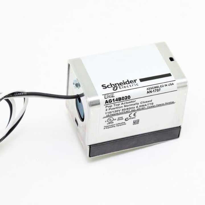 SCHNEIDER ELECTRIC Schneider Electric AG14B020 Tac Erie Spring Return Two-Position General Close-Off Actuator Without End Switch, Normally Closed
