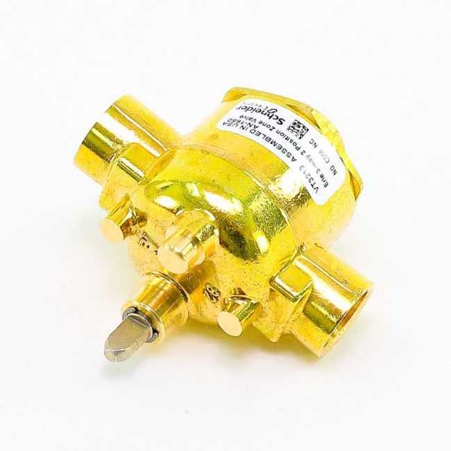 SCHNEIDER ELECTRIC Erie VT3213 1/2 Inch Sweat 3-Way Zone Valve Body 4Cv