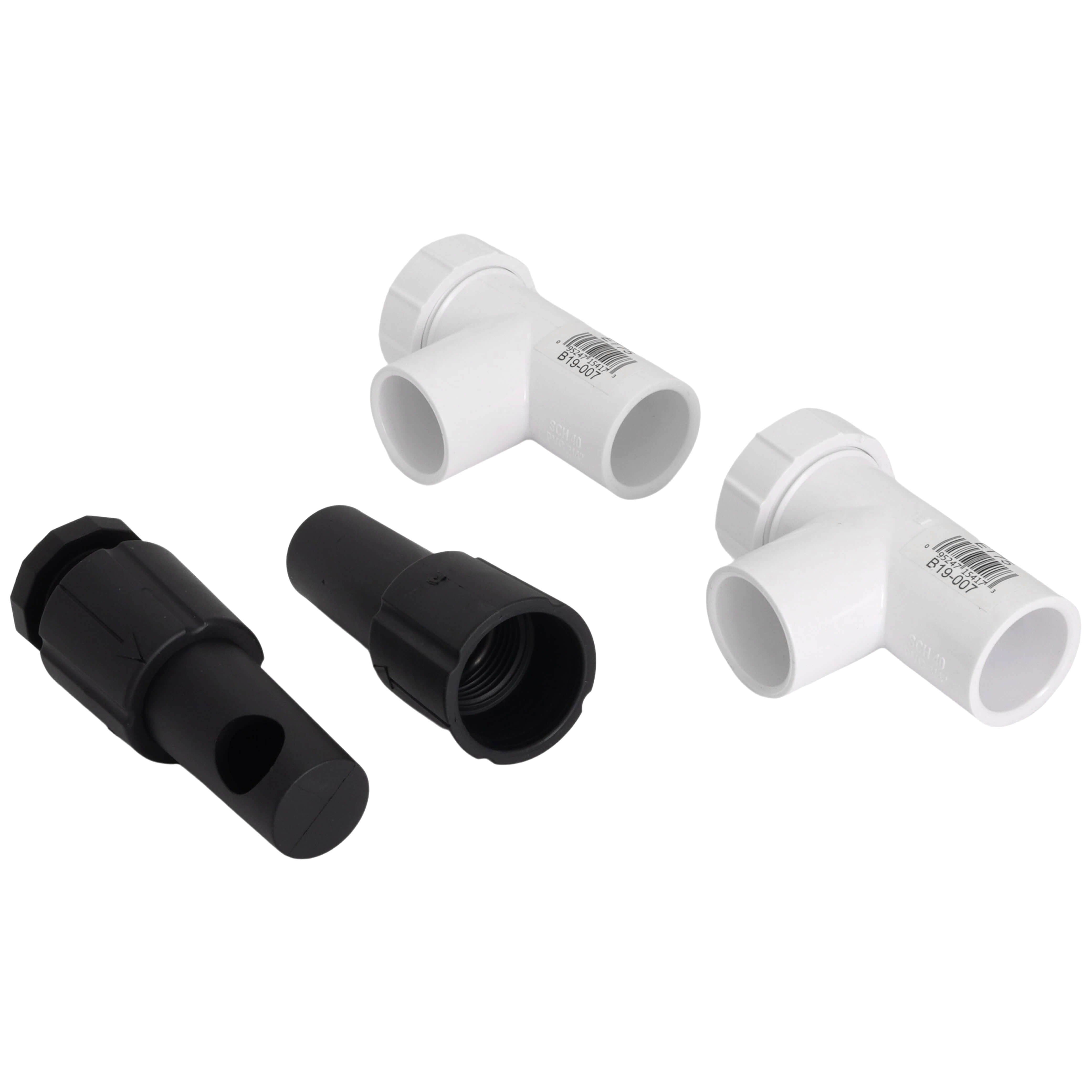 DIVERSITECH DiversiTech ET75-KIT A/C Easy Tee 2-13/20 in. Condensate Drain Pan Fitting