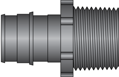 HEATLINK Heatlink EX17522 3/4 inches PEX F1960 x 3/4 inches Male Pipe Thread HPP Adapter