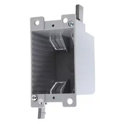 WESCO Wesco EZ14SO Single Gang Pvc Cut-in Outlet Box 14 Cu in
