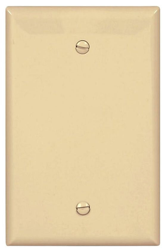 EATON Eaton PJ13V Wallplate 1G Blank Box Mount Polycarbonate Ivory