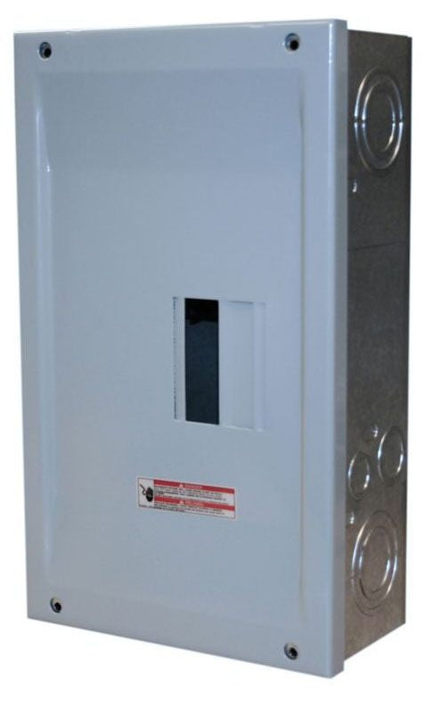 EATON EATON BR24L125SP 1-Phase Main Lug Loadcenter, 120/240 VAC, 125 A, 4 Poles, 10 kA Interrupt