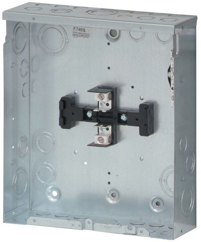 EATON EATON BR48L125SP 1-Phase Main Lug Loadcenter, 120/240 VAC, 125 A, 8 Poles, 10 kA Interrupt