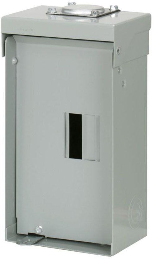 EATON EATON CH2L125RP 1-Phase Standard Main Lug Load Center, 120/240 VAC, 125 A, 4 Poles, 25 kA Interrupt