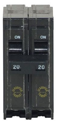 EATON Eaton CHQ220 CHQ220 3/4 Inch Classified Replacement Circuit Breaker 20 Amp 120/240V