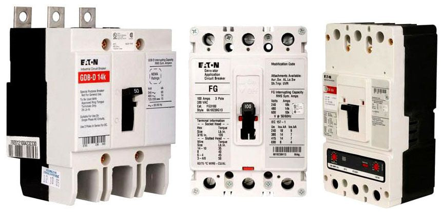 EATON EATON GHB2030 C Series Type GHB Molded Case Circuit Breaker 480Y/277 VAC/125/250 VDC 30 A 65/14 kA Interrupt 2 Poles