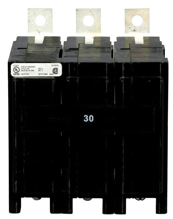 EATON Eaton QBHW3030H Miniature Circuit Breaker 240 VAC 30 Amp 3 Pole