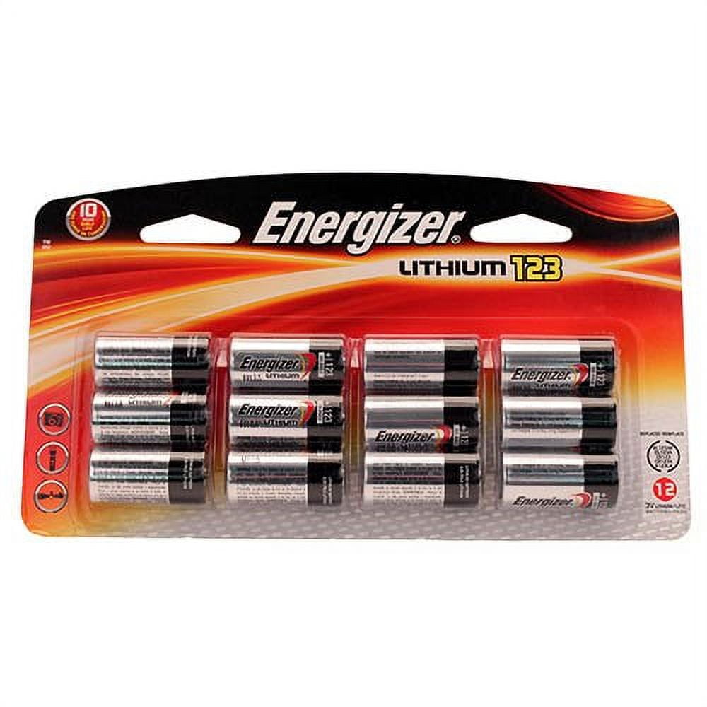 ENERGIZER EL123BP12 BATTERIES