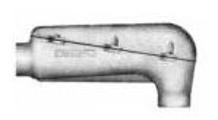 APPLETON Appleton BLB300-A Mogul Unilet Type LB NEC 6X Conduit Outlet Body 3 Inch