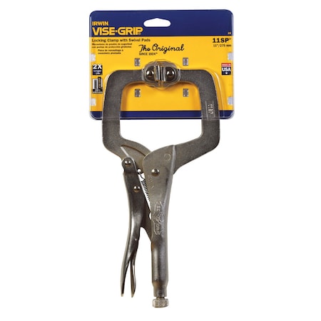 IRWIN IRWIN 20 VISE-GRIP Original Locking Pliers with Swivel Pads 11-Inch
