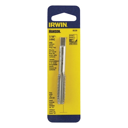 IRWIN IRWIN 8139 TAP 7/16-14 NC PLUG