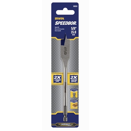 IRWIN Irwin 88810 Speedbor Spade Wood Drill Bit 5/8 x 6