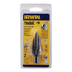 IRWIN 10239 Unibit Step-Drill Bit 7/8-Inch and 1-1/8-Inch 1/2-Inch Shank