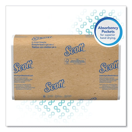 SCOTT Scott 1510 Essential C-Fold Paper Towels 1,200 White