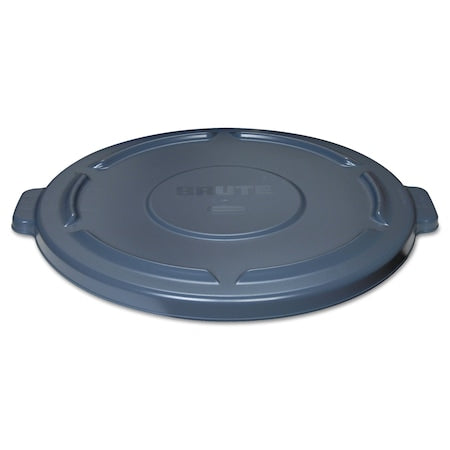 RUBBERMAID COMMERCIAL Rubbermaid FG264560GRAY BRUTE Round Container Lid, 24-1/2 inch Diameter, Gray