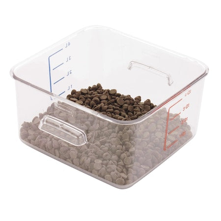 RUBBERMAID COMMERCIAL FG630400CLR BULK STORAGE CONTAINERS