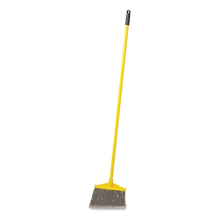 RUBBERMAID COMMERCIAL Rubbermaid Commercial FG637500GRAY Angled Broom 57 Inches Handle 10.5 Inches Block