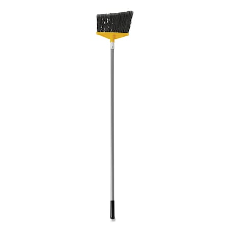 RUBBERMAID COMMERCIAL Rubbermaid FG638500GRAY Angled Broom 48 7/8 Inch Aluminum Handle Gray