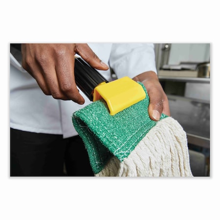 RUBBERMAID COMMERCIAL Rubbermaid Commercial FGH216000000 Gripper Wet Mop Handle Plastic Head 60 inches