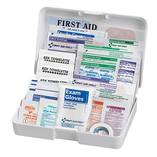FIRST AID First Aid Only FAO320 Auto First Aid Kit 41 Piece Plastic Case