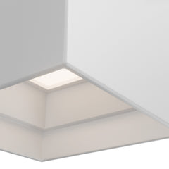 WAC LIGHTING Wac Lighting FM-W47206-30-BK Downtown Square Outdoor Ceiling Mount 11.9W 5 Inch