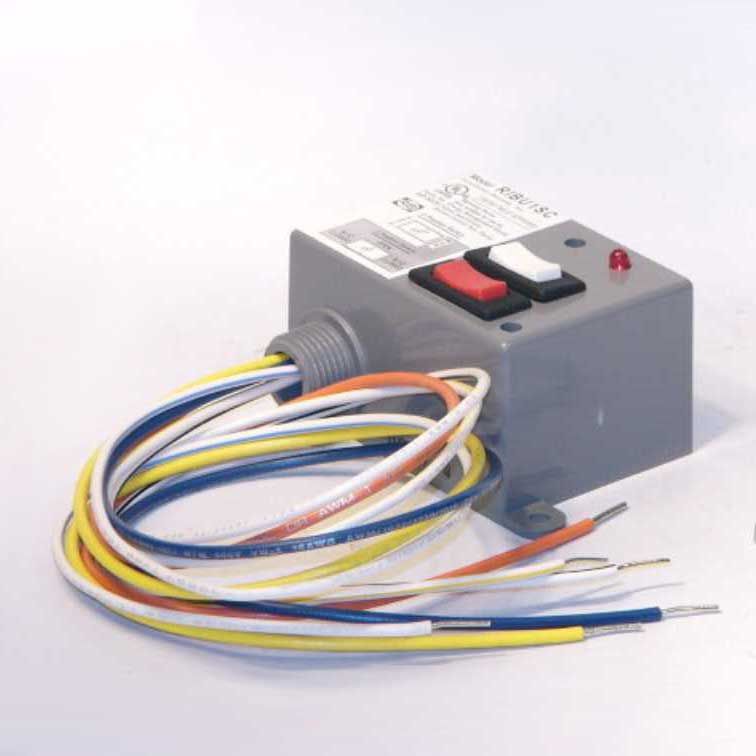 FUNCTIONAL DEVICES Functional Devices RIBU1SC Enclosed Pilot Relay SPDT 10-30V AC DC 120V AC Coil
