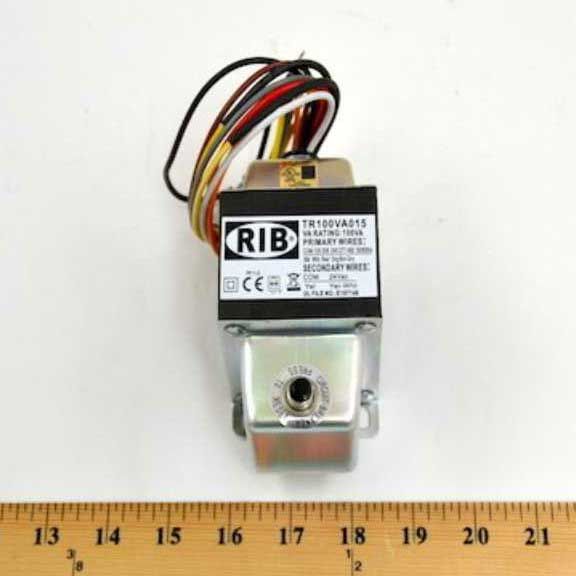 FUNCTIONAL DEVICES RIB TR100VA015 Transformer 96VA 480/277/240/208/120 to 24 Vac Single Pack