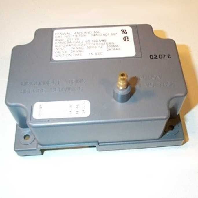 LAARS Fenwal 35-605601-007 Direct Spark Ignition Control 24V (0 sec Prepurge/15 sec TFI)