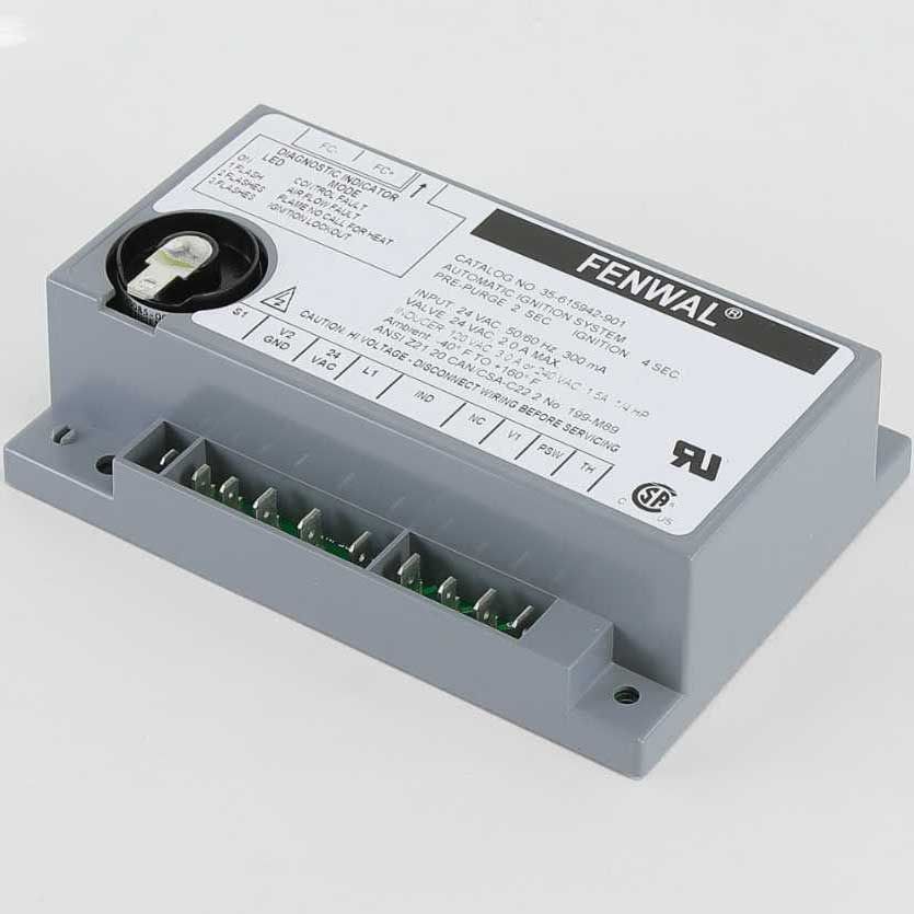 LAARS Fenwal 35-615942-901 Direct Spark Ignition Control Module 24V with LED
