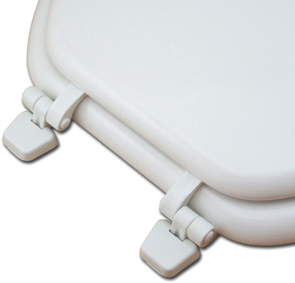 JONES STEPHENS Jones Stephens C002WD00 Elongated Wood Toilet Seat