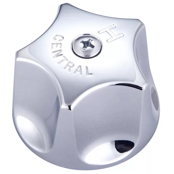 CENTRAL BRASS Central Brass G-398-H Round Fluted Hot Handle with Screw