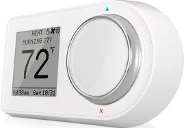 LUX Lux GEO-WH-003 Heating and Cooling WiFi Thermostat Dual Mount